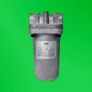 LENZ DH-1200-100 WASTE OIL TRANSFER SYSTEM HYDRAULIC FILTER & ELEMENT 5064-100 - Picture 1 of 4