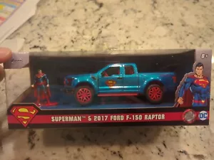 Jada DC SUPERMAN Die-Cast & 2017 FORD F-150 RAPTOR 1/32 Scale - Item #33092 - Picture 1 of 3