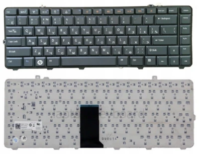 Teclado russo QWERTY genuíno DELL STUDIO 1555 1557 1558 /DE101-RUS - Imagem 1 de 3