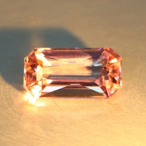 1.04 Ct Ultimate ! Unique Color Change Afghan Pink Diaspore Octagon Cut - Picture 1 of 6