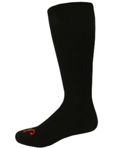 Justin Boots gepolsterte Arbeitsstiefelsocken, schwarz, XL (Herrenschuh 12-16), 12er Pack - Bild 1 von 1