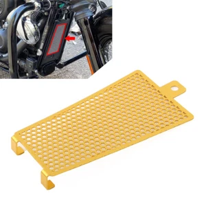 Ölkühler Kühlergrill Abdeckung für Harley Fat Bob 114 FXFBS 2018-2022 Gold - Bild 1 von 7