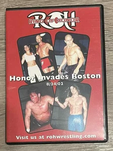 ROH Honor Invades Boston 2002 DVD Ring Of Honor WWE AEW NXT TNA PWG ECW - Picture 1 of 2