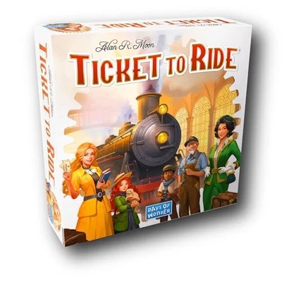 Asmodee Ticket to Ride Board Game (2025 Refresh) - A Cross-Country Train - Image 1 of 4