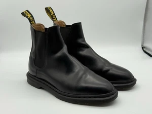 Dr. Martens Graeme II Glattleder Chelsea Stiefel Schwarz Original Herren 7 US - Bild 1 von 12