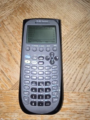 Texas Instruments TI-89 Titanium Graphing Calculator SCREEN ISSUE (READ DESCR) - Image 1 of 2