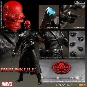 2017 MezcoToyz One:12 Collective Captain America RED SKULL Action Figure - Picture 1 of 14