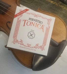 Pirastro Tonica VIOLA Nylon Strings Set Medium, 4/4 pt.no.422021 advancing play - Picture 1 of 9