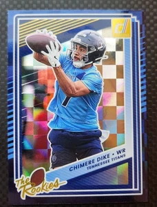 2025 Donruss Chimere Dike The Rookies Rookie RC #21 Titans - Bild 1 von 2