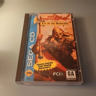 Advanced Dungeons & Dragons: Eye of The Beholder (Sega CD, 1994) DAMAGED, TESTED - Image 1 of 4