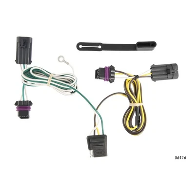 CURT 56116 Custom Wiring Harness, 4-Way Flat Output for Select Chevrolet Impala - Изображение 1 из 4