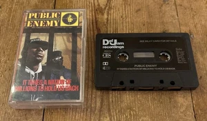 Public Enemy It Takes A Nation Of Millions To Hold Us Back Cassette 1987 Def Jam - Picture 1 of 6