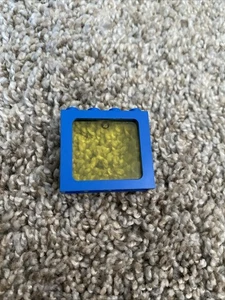 Lego Space 4033 Blue Window With Trans Yellow Glass Vintage - Picture 1 of 6