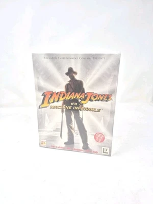Indiana Jones And The Infernal Machine - French Version - PC Big Box -New Sealed - Image 1 of 4
