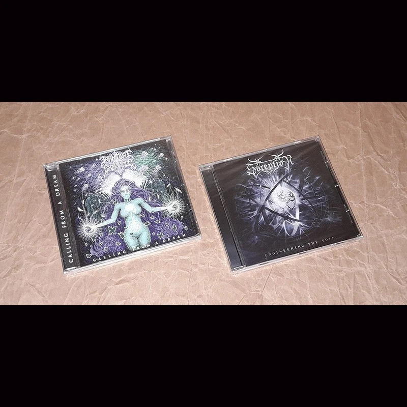 INANIMATE EXISTENCE Calling From A Dream CD + SOREPTION Engineering The Void CD - Bild 1 von 1
