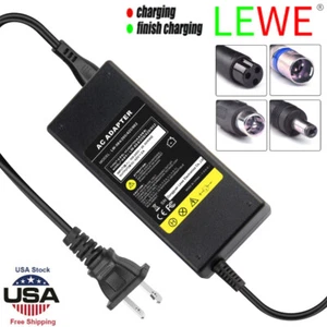 Charger Power Adapter f. 36V Electric Bike E-bike Scooter Li-ion Battery 42V 2A - Picture 1 of 11