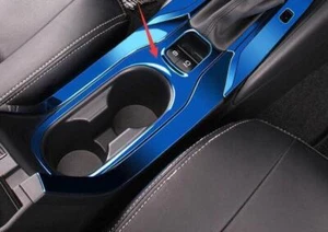 For Toyota Corolla 2020-2023 Blue Titanium Center Console Water Cup Holder Cover - Foto 1 di 7
