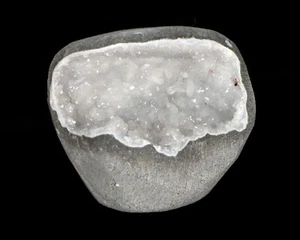 Natürliche Stilbit Quarz Mineralien Geode Indien #L 145 - Bild 1 von 6