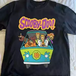 CAMISETA SCOOBY DOO NEGRA X-LARGE UNISEX NUEVA CON ETIQUETAS - Imagen 1 de 1