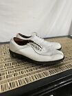 Chaussures de golf FootJoy 1857 Luxury Performance hommes taille US 10M blanches