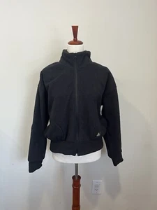 Adidas Holidayz Jacket Sherpa Fleece Jacket Donna Taglia Large HP1786 Nuovo con etichette $85 - Foto 1 di 6