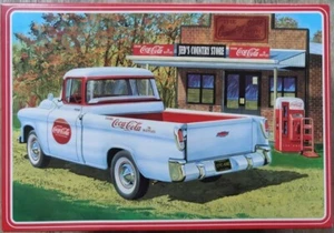AMT 1094 Scala 1:25 Coca-Cola '55 Chevrolet Cameo Pickup Truck - Foto 1 di 1