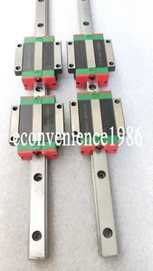 2 pcs HGR25-1800mm Linear rail & 4 pcs HGW25CC Block Bearing - Picture 1 of 3