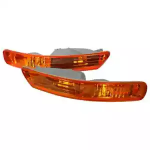 For 98-01 Acura Integra DC JDM Frosted Amber Bumper Light Blinker Parking Signal - Picture 1 of 3