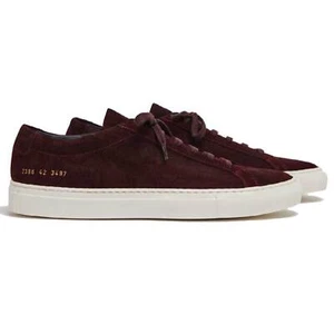 New Common Projects Men's Shoes Achilles Waxed Suede Sneaker - Picture 1 of 1