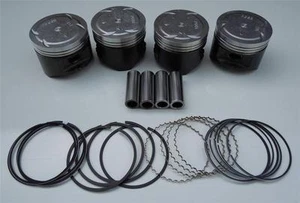 NIPPON RACING HIGH COMPRESSION JDM HONDA PG6 D16 PISTONS RINGS D16A D16Z6 75mm - Picture 1 of 2