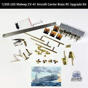 1/350 USS Midway CV-41 Aircraft Carrier Brass RC Upgrade Kit 05634 - Picture 1 of 5
