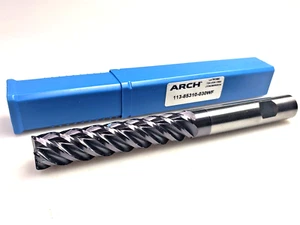 Arch 5/8" x 5/8 x 3 x 6 R.03 Solid Carbide End Mill 5 FL 85310-030WF Long Reach - Picture 1 of 4