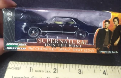 Supernatural Die Cast 1967 Chevrolet Impala SS Sport Sedan Sam Dean Winchester - Image 1 of 4