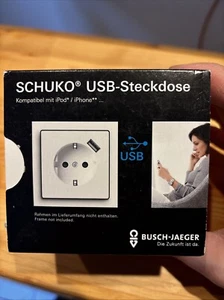 Busch Jäger SCHUKO USB-Steckdose 20 EUCBUSB-84 - Bild 1 von 4