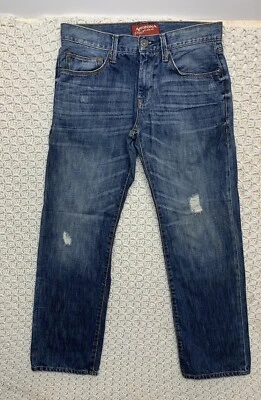 Arizona Jeans Mens Tag 32x32 (32x31 Slim Straight Blue Denim Mid Rise 100%cotton - Image 1 of 4