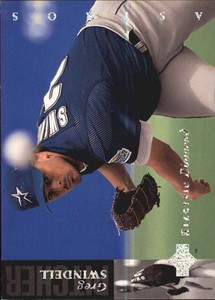 1994 Upper Deck Electric Diamond Houston Astros Baseball Card #484 Greg Swindell