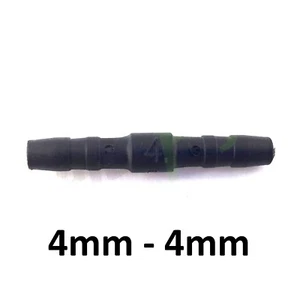 Conector de manguera recto 4 mm plástico conector manguera - Imagen 1 de 3