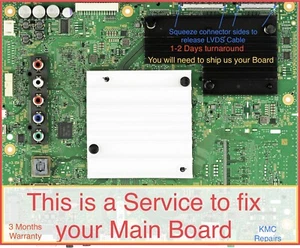 Servicio de reparación para placa principal XBR-70X830F XBR-60X830F A2201034C A-2201-064-A - Imagen 1 de 5