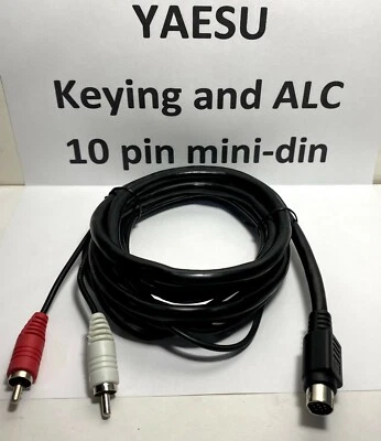 HAMGADGETS YAESU FTX-1 FTDX1200 FTDX10 FT-950 10-PIN MINI-DIN amplifier keying ALC FT-450