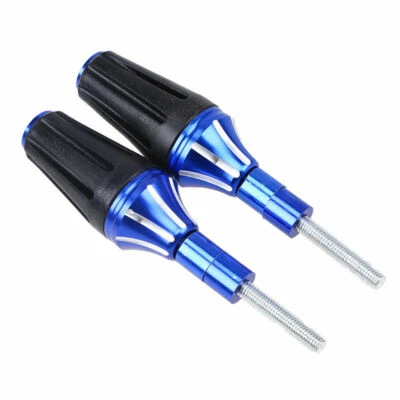 2 Piezas Motocicleta Bicicleta CNC Marco Deslizante Arañazos Choque Almohadillas Protector Caída PSB Foto 1 de 4