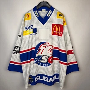 CAMISETA HOCKEY ZSC LIONS SUIZA JERSEY OCHSNER VINTAGE talla XL HOMBRE - Imagen 1 de 24