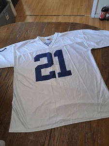 2XL NFL Team Apparel #21 Indianapolis Colts Sanders Blue White Jersey Shirt - Picture 1 of 2