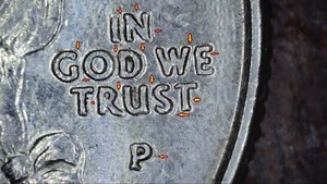 2003 P Missouri State Quarter "Doubled" Error (Q1029) - Picture 1 of 8