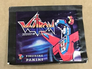 Nuevo paquete de pegatinas Panini Voltron 1984 vintage - Imagen 1 de 3