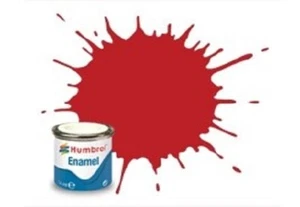 Humbrol # 60 Scarlet Matt - 14ml Enamel Paint MIB - Picture 1 of 1