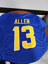 Keenan Allen Autographed/Signed Jersey Beckett San Diego Chargers Los Angeles LA