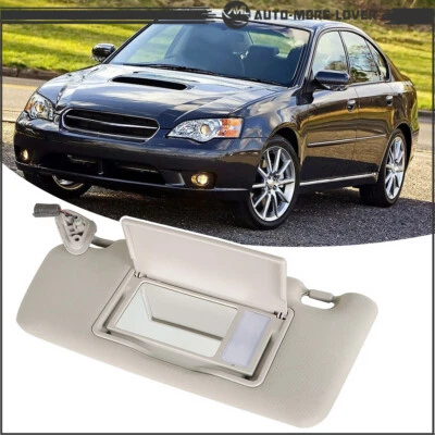 Viseira solar esquerda 92011AG55AOR driver lateral esquerda para Subaru Outback Legacy 2005-2009 - Imagem 1 de 4