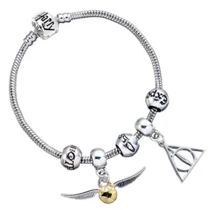 Harry Potter Silver Plated Spellbeads Bracelet - Picture 1 of 2