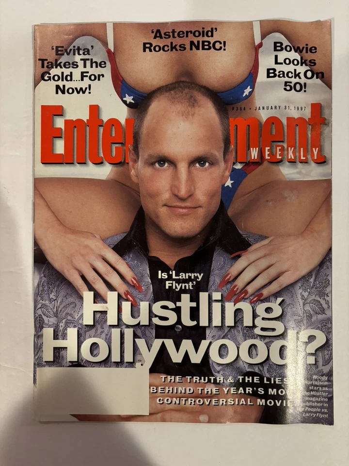 Entertainment Weekly #364 Jan 31, 1997 Woody Harrelson -David Bowie-Evita! - Image 1 of 4