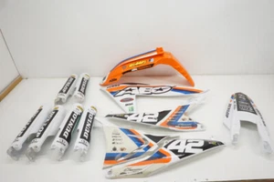 2023 KTM 250 SX-F Plastic Kit AEO Plastics Shrouds Side Panels Fenders SXF SX - Picture 1 of 12